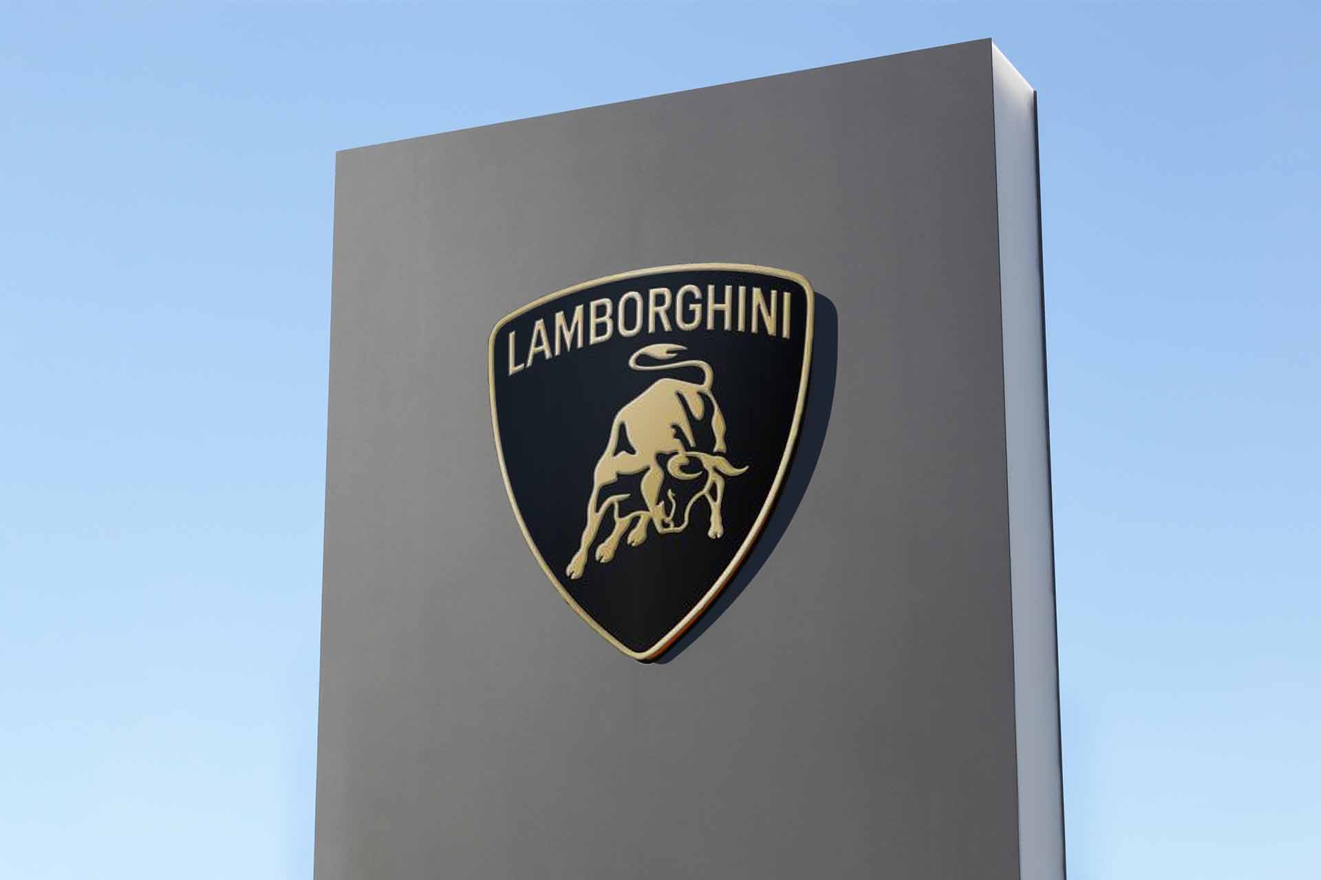 lamborghini logo 2024
