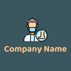 Podiatrist logo on a Cello background - Medical & Pharmaceutical