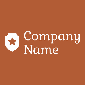 Badge on a Smoke Tree background - Security