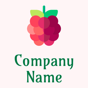 Raspberry logo on a Snow background - Food & Drink