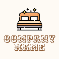 bed on a Floral White background