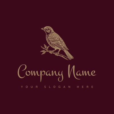 golden bird classy logo - Animals & Pets