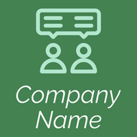Communication logo on a green background - Business & Consulting