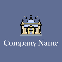 St peter basilica on a Waikawa Grey background - Architectural