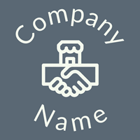 Deal logo on a Blue Bayoux background - Business & Consulting