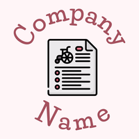 Document on a Lavender Blush background